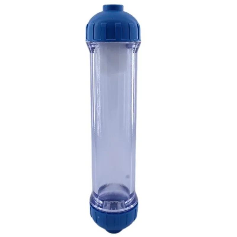 Transparente pequeno T33 shell copo do filtro Filtro de Aquário DIY shell material Sem Cheiro de alta pressão tubo reto garrafa Filtro - Image 1
