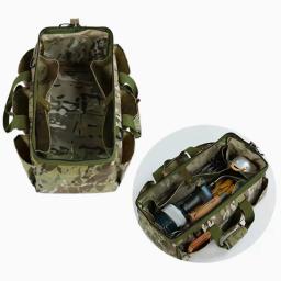 Bolsa de armazenamento de estacas de barraca portátil, barraca de acampamento, bolsa de unhas, suporte de tecido oxford, sacola à prova d'água para pesca, jardim - Image 4