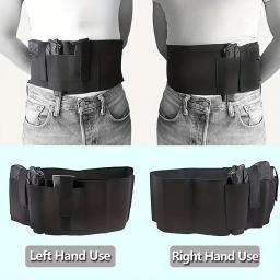 Tactical Belly Band coldre para homens e mulheres, elástico cinto coldres, escondido levar, sob a camisa, 37.4 "-5.12" - Image 4