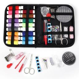 Kits de costura multifunções, conjunto de caixas para acolchoamento manual, costura, linha para bordar, acessórios DIY, Kits de ferramentas - Image 1