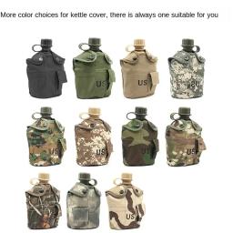 Army Soldier Tactical Cantinas Chaleira, Equipamento Militar Camping, Beber Garrafa de Água Esportiva, Ao Ar Livre, Caminhada, Camuflagem dos EUA, 1L - Image 5