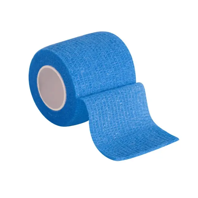 Bandagem Elástica Autoadesiva para Esportes e Cuidados com o Bebê - Gaze Respirável em Várias Larguras 2,5 cm, 5 cm e 10 cm x 4,5 m