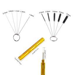 Kits De Limpeza De Aerógrafo, Airbrush Pintura De Fornecimento, Escova De Limpeza Para Equipamentos, Auto Peças De Limpeza De Tubos Finos - Image 6