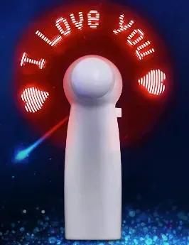 Projetor 3D em forma de ventilador, luz publicitária, holograma, exibição de vídeo, 6 folhas, 70cm, 85cm, 100cm, 115cm - Image 1