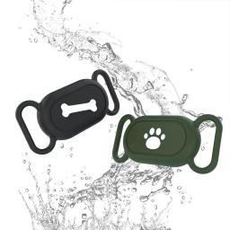 Dog Collar Titular para Samsung Galaxy SmartTag 2, Silicone Case impermeável, Pet Coleiras Titular, Gato - Image 2
