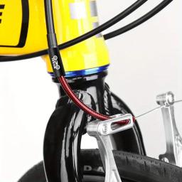 1/2 pces é adequado para muqzi bicicleta v freio curvatura tubo injeção de óleo, mola dobrável mountain road bicicleta dobrável - Image 2