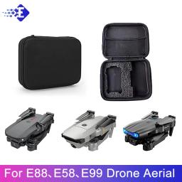 Estojo de transporte h Hrad EVA Bolsa de armazenamento à prova d'água protetora Hanbag Box para E88、 E58、 E99 Drone Fotografia aérea Dobrável Quadcopter - Image 1