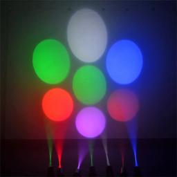 5w rgb led feixe projetor holofote espelho bola lâmpada discoteca bar ktv dj festa mostrar iluminação de palco casa loja officie arte decoração - Image 5