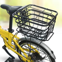 Ferro Cesta De Bicicleta De Arame, Mountain Bike Prateleira Traseira, Cesta De Armazenamento, Pet Dobrável Ao Ar Livre - Image 2