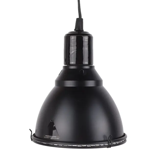 Luminária Profissional para Répteis e Anfíbios com Cúpula, Instalação Simples e Aquecimento Uniforme 220 a 250V, Fácil de Limpar
