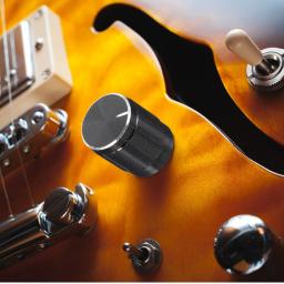Potenciômetro botão Control botões, Volume Áudio para Guitar Turning, Metal Shaft Devices, Rotary Insert Tone - Image 3