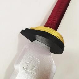 18 polegada jujutsu kaisen toji katana anime cosplay prop fushiguro toji espada faca tamanho real japonês katana samurai sabre brinquedo - Image 6