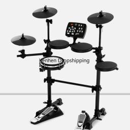 Midi tambores eletrônicos instrumento musical conjunto prática profissional bateria eletrônica acessórios bateria eletrônica gatilho tambor - Image 6