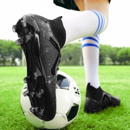 Tf/fg botas de futebol profissional masculino sapatos de campo de futebol adolescente chuteiras de treinamento ao ar livre anti-deslizamento calçado esportivo de qualidade - Image 5