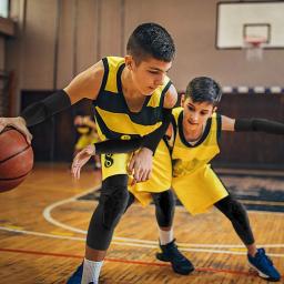 Joelheiras Anti-Colisão para Crianças, Equipamento de Proteção para Luta Livre, Basquete, Futebol, Voleibol, Bicicleta, Crianças, 3-12 anos - Image 5
