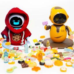 Compatível com Eilik Robot 1 peça de roupas e 20 peças de mini conjunto de acessórios de brinquedo (apenas inclui roupas e brinquedos, não inclui robô) - Image 5