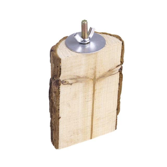 Suporte de Madeira de Bambu para Pássaros: Póleiros, Trampolins e Racks para Papagaios e Chinchilas