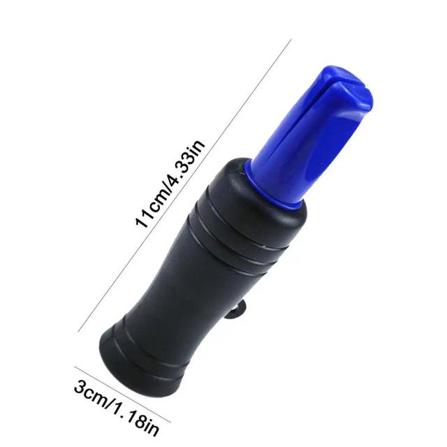 Apito de Pato Realista com Som Portátil para Caçadores: Acessório Ideal para Chamadas de Luz na Caça