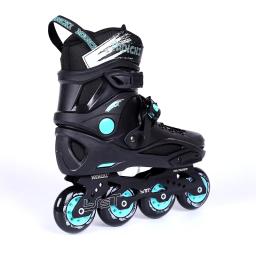 Patins em linha para homens e mulheres, patins de velocidade profissional preto e branco, sapatos para estudantes, novo estilo, 2022 - Image 5