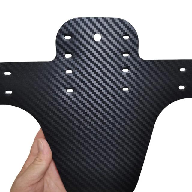 Para-lama de Bicicleta de Fibra de Carbono para Estrada e MTB - Proteção Impecável