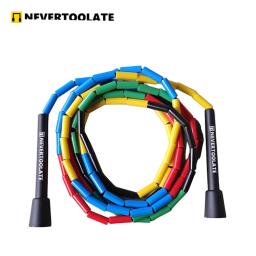 NEVERTOOLATE-pular corda com alça RA, pular corda, fitness, corrida atlética, mesma forma, conta difícil, 1" - Image 1