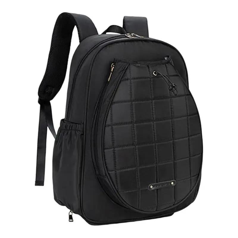 Mochila de tênis ajustável de grande capacidade para crianças e adultos, bolsas de raquete esportivas, capa de raquete, cabeça - Image 1