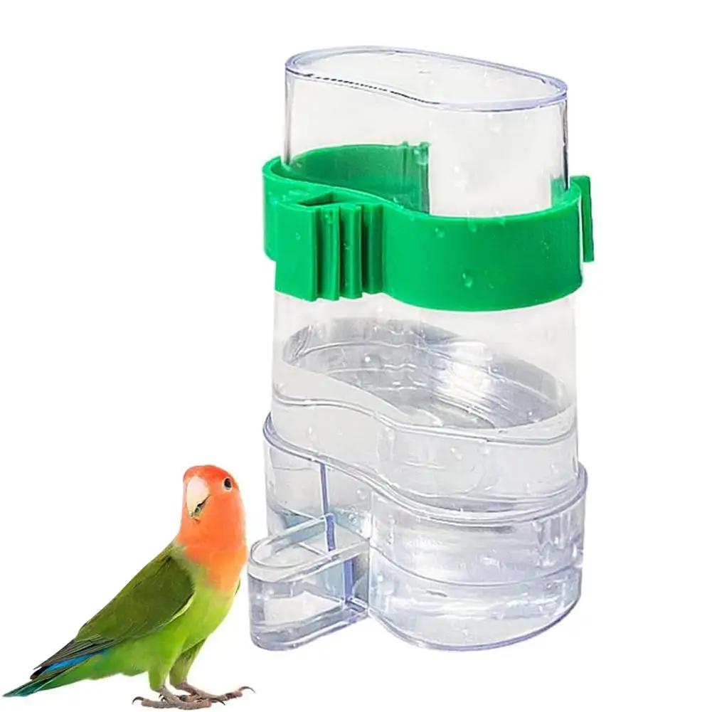 Bebedouro automático suspenso para pássaros de pequeno e médio porte, gaiola impermeável resistente ao desgaste - Image 1