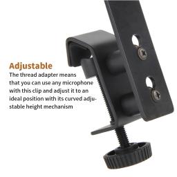 Montagem ajustável Clip para Drum Microfone, Shockproof Clamp, Universal, portátil, acessórios do transporte, Gj03 - Image 5