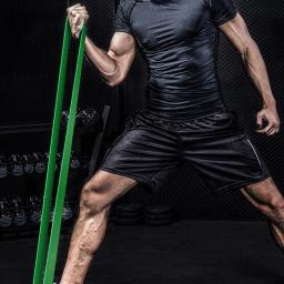 Natural Látex Resistência Bandas para Treino, Elastic Rubber Loop, Fitness Equipment, Training Expander, Ruber Loop - Image 1