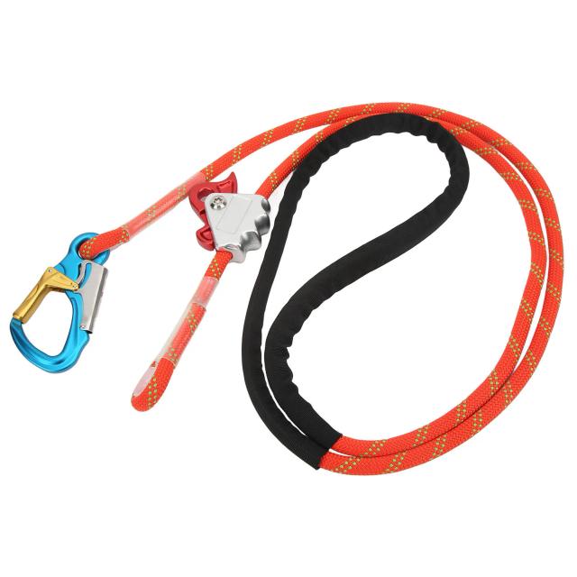 Cordão de Segurança para Escalada com Posicionamento Ajustável e Corda de Queda para Altas Altitudes