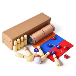 3 em 1 mesa curling jogo boliche shuffleboard conjunto de mesa família casual jogos de mesa para festa em casa presente para crianças e adultos - Image 6