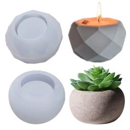 Moldes de silicone em forma de pote DIY Artesanato Moldes de fundição de resina para caixa de armazenamento de caneta Decoração de casa UV Resina Epoxy Coaster Molde de vela - Image 1