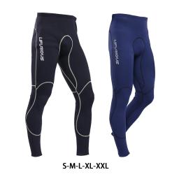 Calças de mergulho masculinas 2mm calças de mergulho de neoprene calças de surf para mergulho inverno natação - Image 1