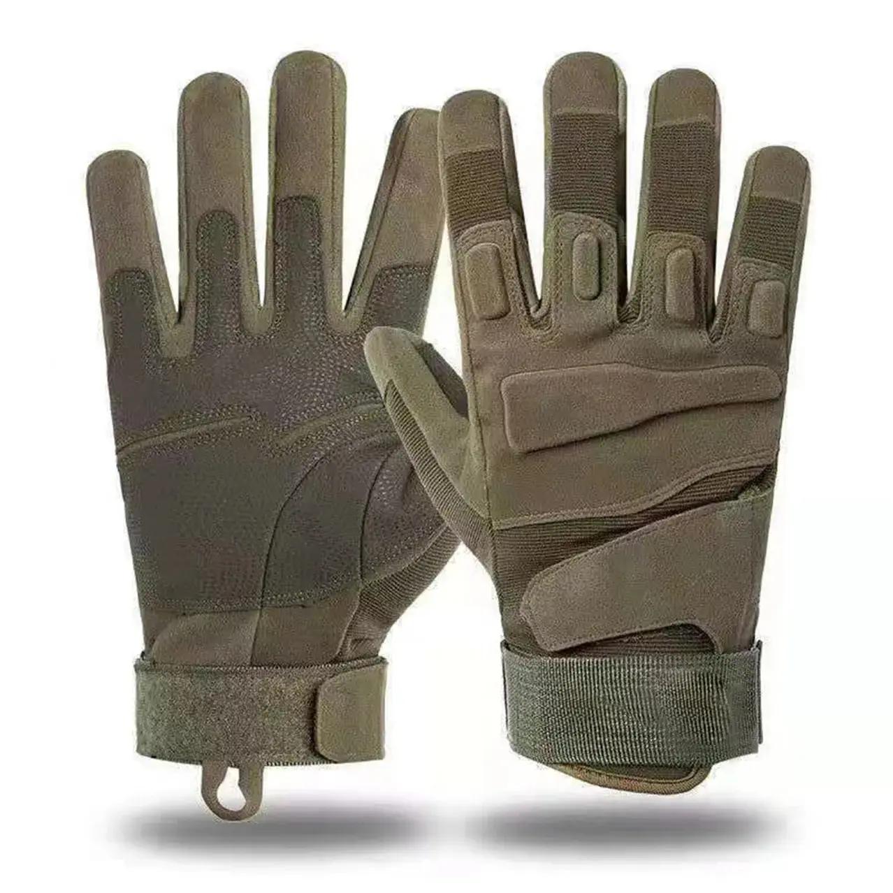 Luvas táticas de dedo completo antiderrapante para homens e mulheres, esportes de proteção ao ar livre, ciclismo, escalada, montanhismo, pulso - Image 1