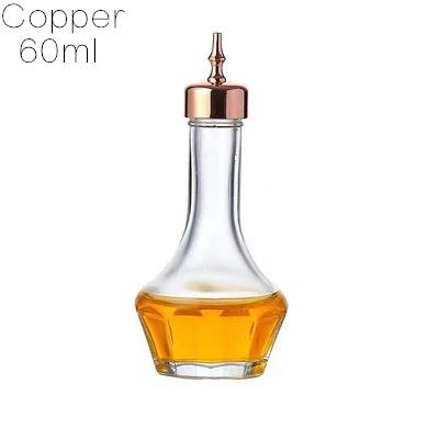Garrafa de vidro para bitters de cocktail com conta-gotas de 100ml