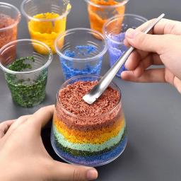 10/50g cera de areia cera natural para vela colorida vela de cera de areia decoração diy pintura de areia vela fazendo corante floco de neve suprimentos de cera - Image 2