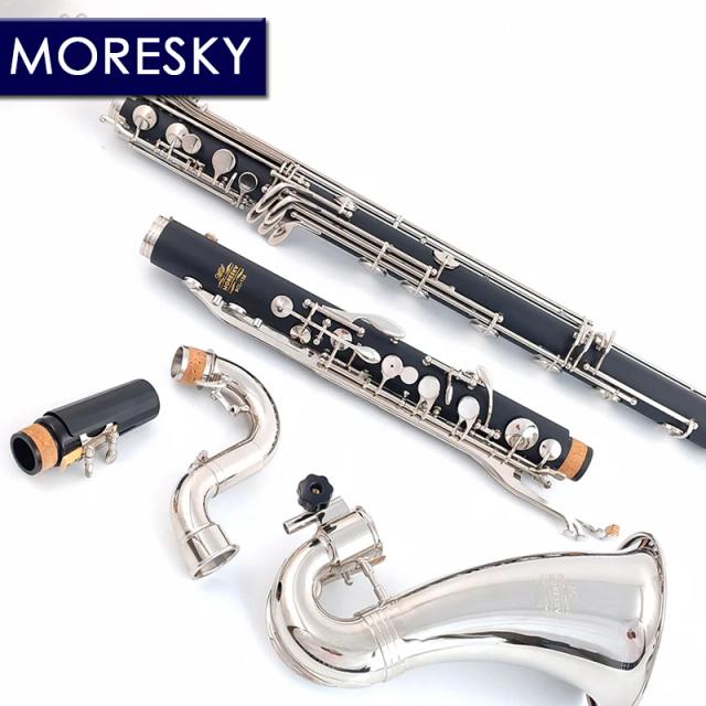 Clarinete baixo MORESKY Clarinete profissional baixo-C/LOWE Bb/Sib