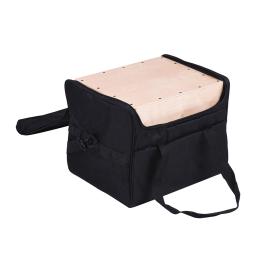 Tamanho médio caixa de madeira cajon tambor de mão instrumento de percussão instrumento de madeira de bétula com saco de transporte de cordas ajustável para adultos garoto - Image 4