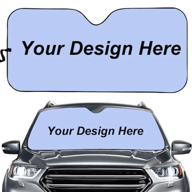 Pára-brisa Personalizado para Carros: Sombrinha Universal que Protege do Sol