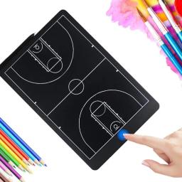 Placa do treinamento do LCD com pena, futebol, basquetebol, basquetebol, treinamento, escrita - Image 5