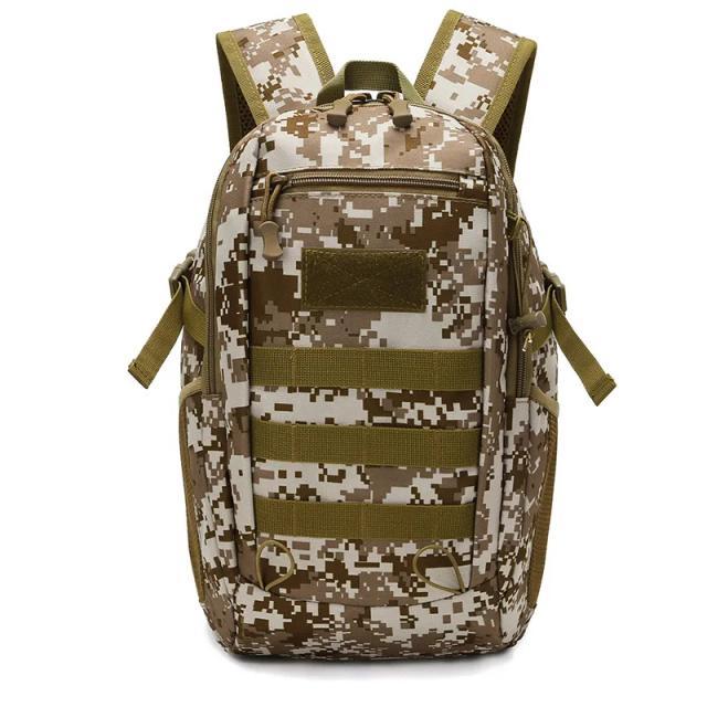 Mochila Tática Impermeável 20L para Aventuras ao Ar Livre: Ideal para Camping, Pesca e Caça