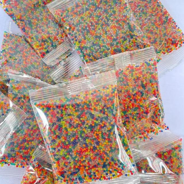 Balas Absorventes de Água para Crianças - Conjunto de 1000 Munições de Brinquedo para Rifles e Pistolas Glock