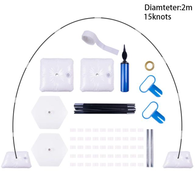 Kits de Arco de Balões Ajustáveis com Base para Enchimento de Água - Decoração para Aniversários, Casamentos e Chás de Bebê