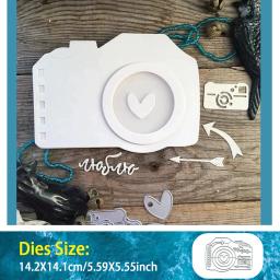 Big Camera Cut Morre Scrapbook, Embossing Cartões de Papel Fazendo Ferramenta, DIY Artesanato De Papel Decorativo, Recém-chegados, 2022 - Image 1