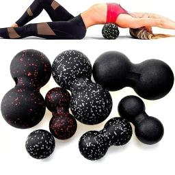 2024 conjunto de bola de fitness alta densidade epp firme bolas de massagem de amendoim leve para liberação miofascial terapia de tecidos profundos - Image 1
