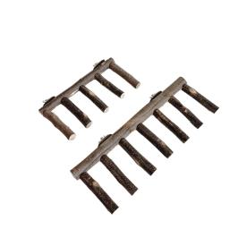 Escada De Pássaro De Madeira Em Pé, Escalada, Brinquedos De Mastigação, Suporte De Perca, Acessórios De Gaiola, Papagaios Pequenos e Médios - Image 6