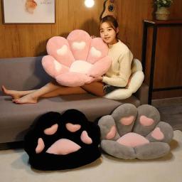 Cat Paw Seat Almofada para Cadeira de Escritório, Confortável, Kawaii, Bonito, Acolhedor, Forma, Jogos, Pad, 28x24 - Image 2