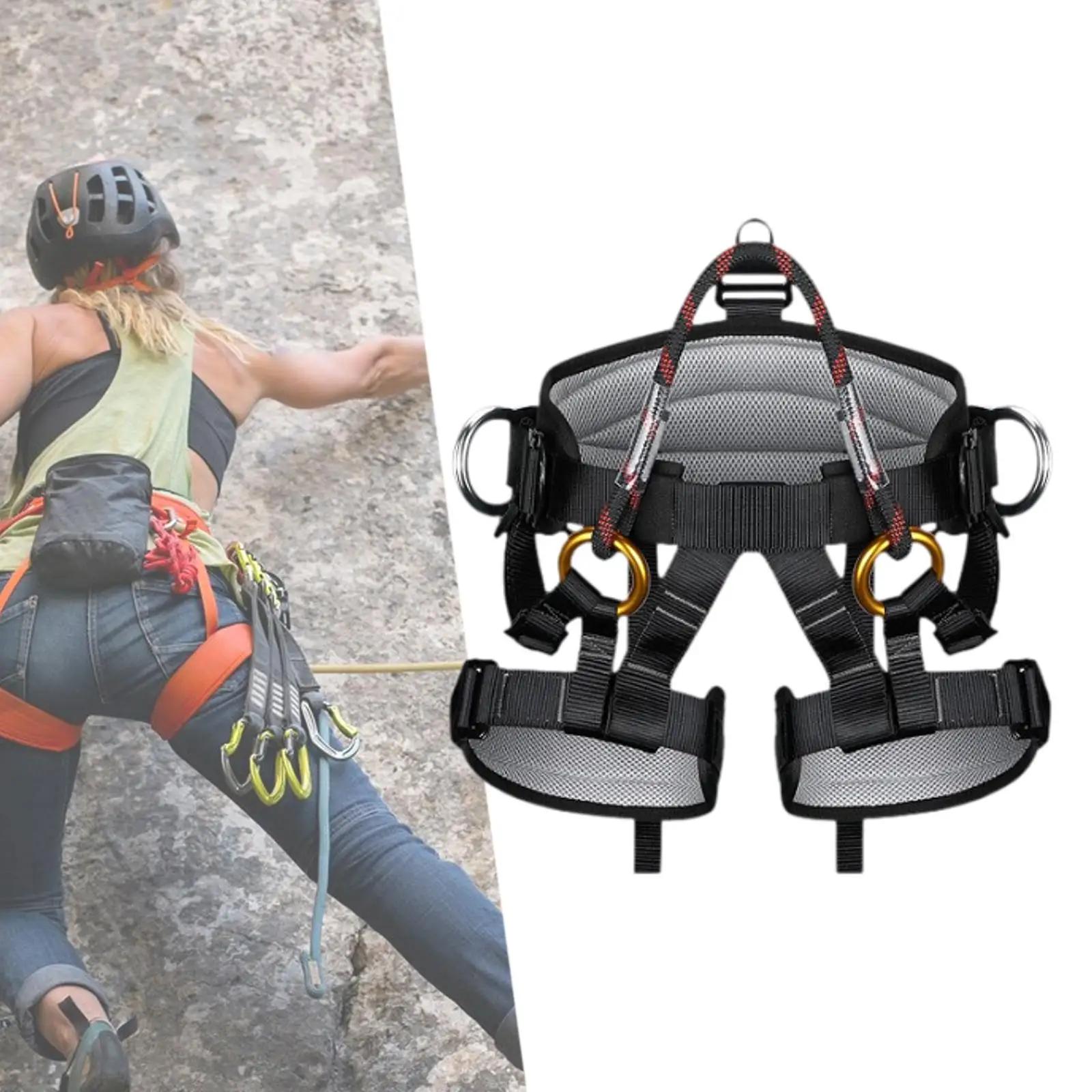 Professional Rapel Escalada Belt, ajuste ajustável, Arborist Saddle, árvore ao ar livre escalada, arnês de segurança para atividades na árvore - Image 1