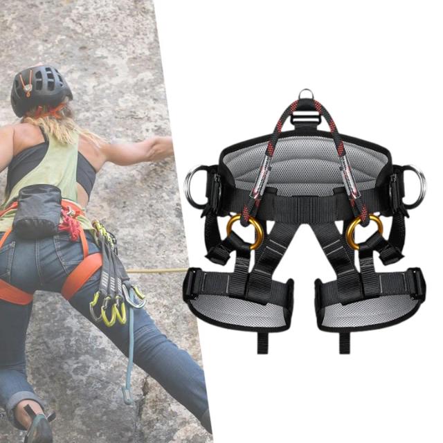 Arnês de Segurança Profissional para Escalada em Árvore com Cinto Ajustável para Arboristas