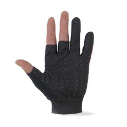 Luvas antiderrapantes impermeáveis para homens, pesca ao ar livre, 3 dedos cortados, equipamentos de caça, acessórios, 1 par - Image 3